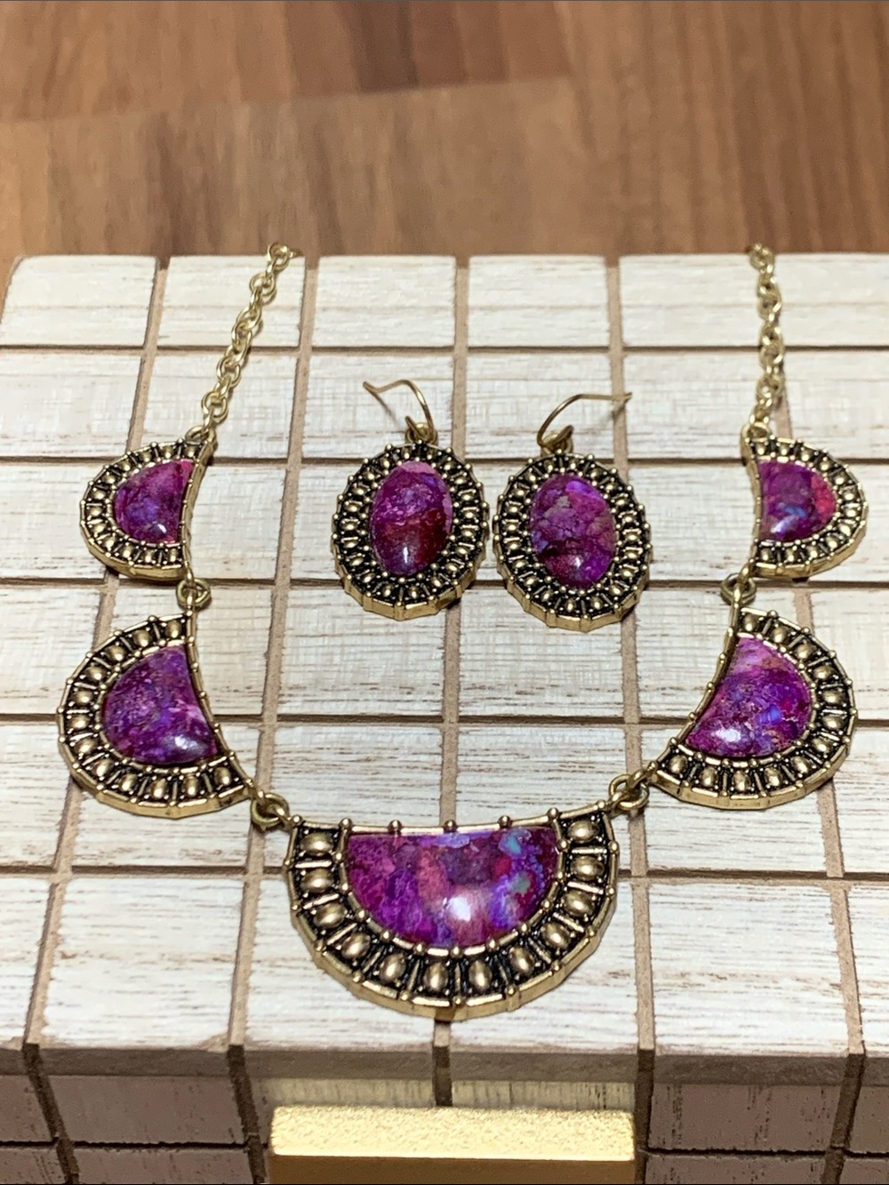 Vintage Barse Necklace & Earrings